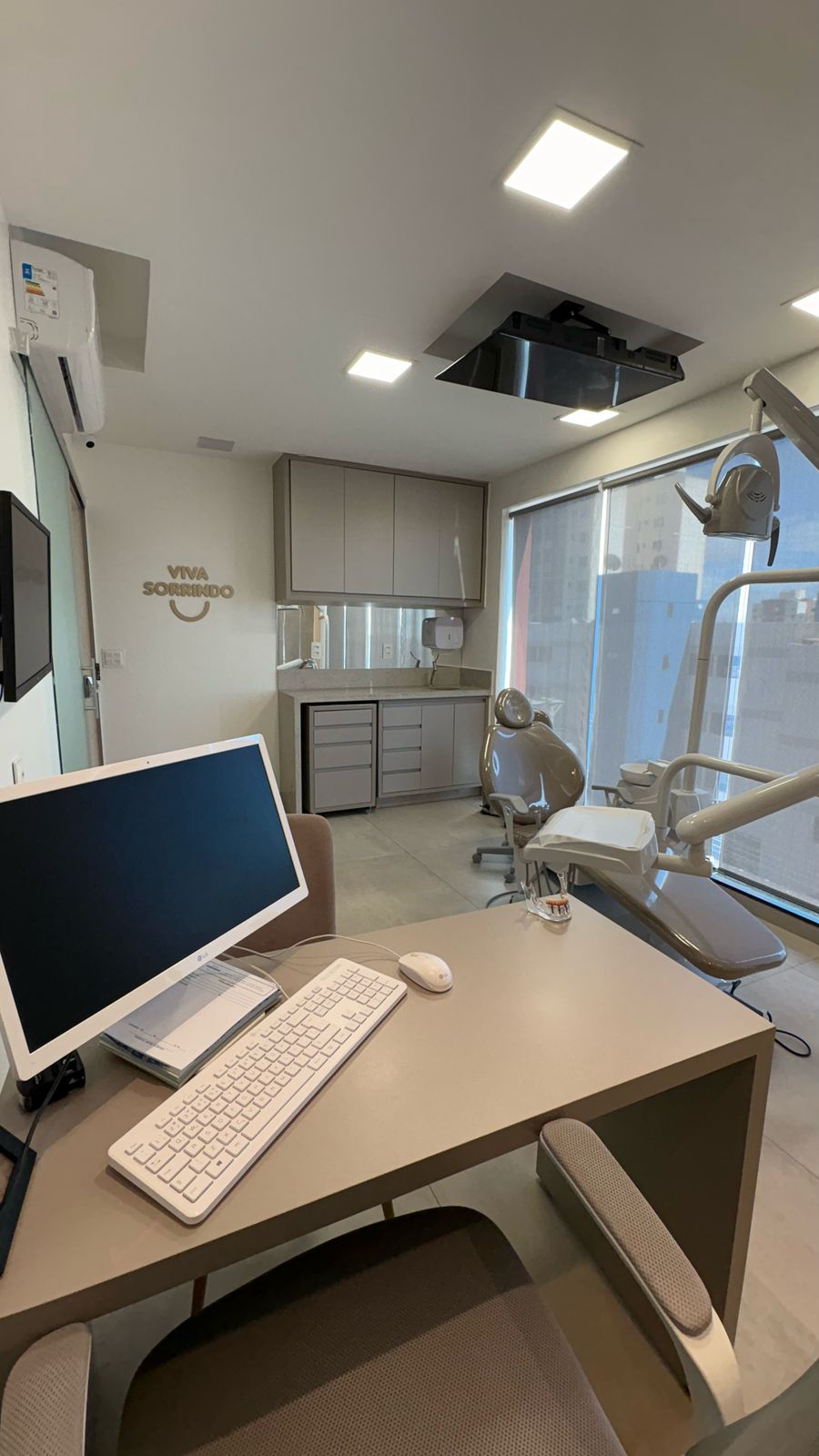 Consultório 1 da unidade Samambaia