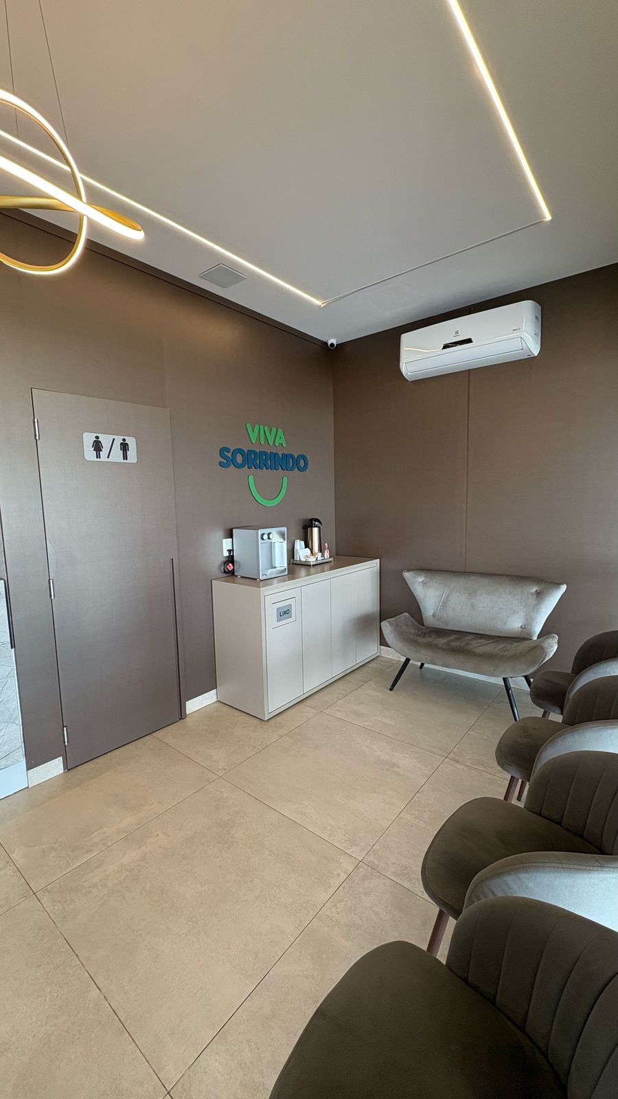 Sala de Espera da unidade Samambaia